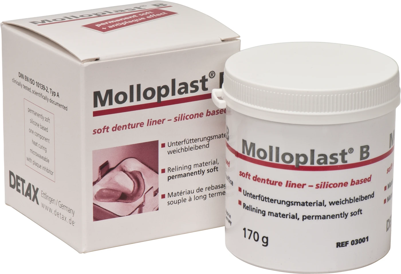 Molloplast® B Großpackung 170 g Dose