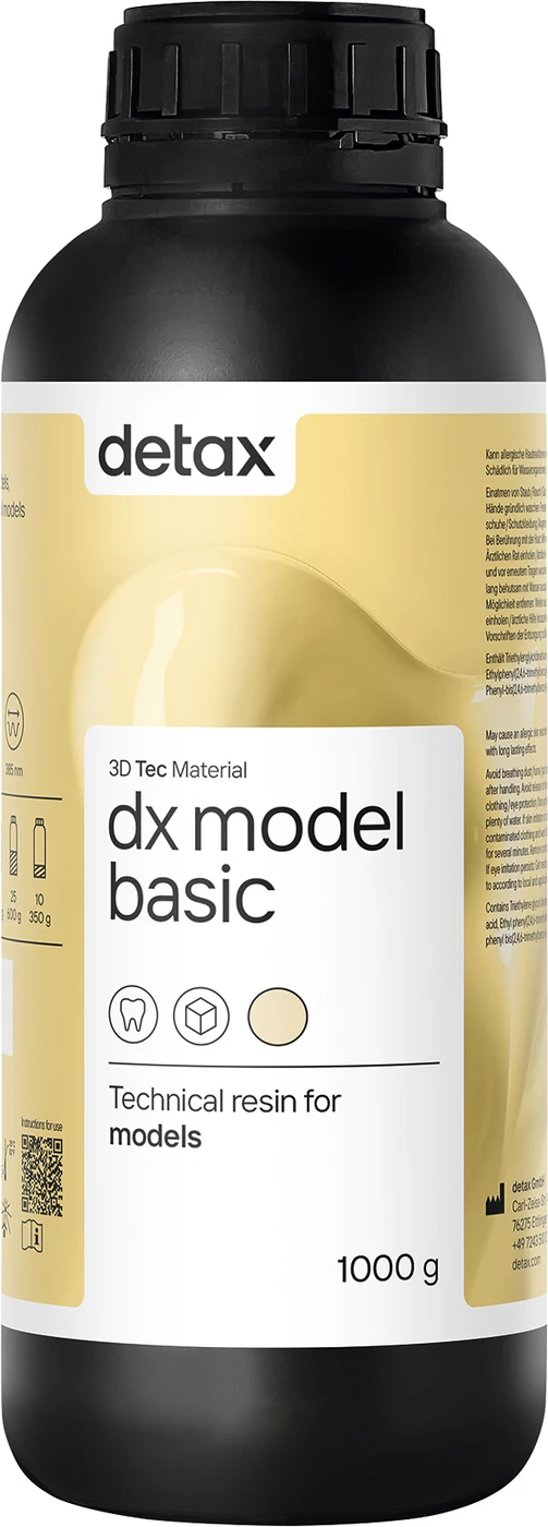 dx model basic Flasche 1 kg caramel