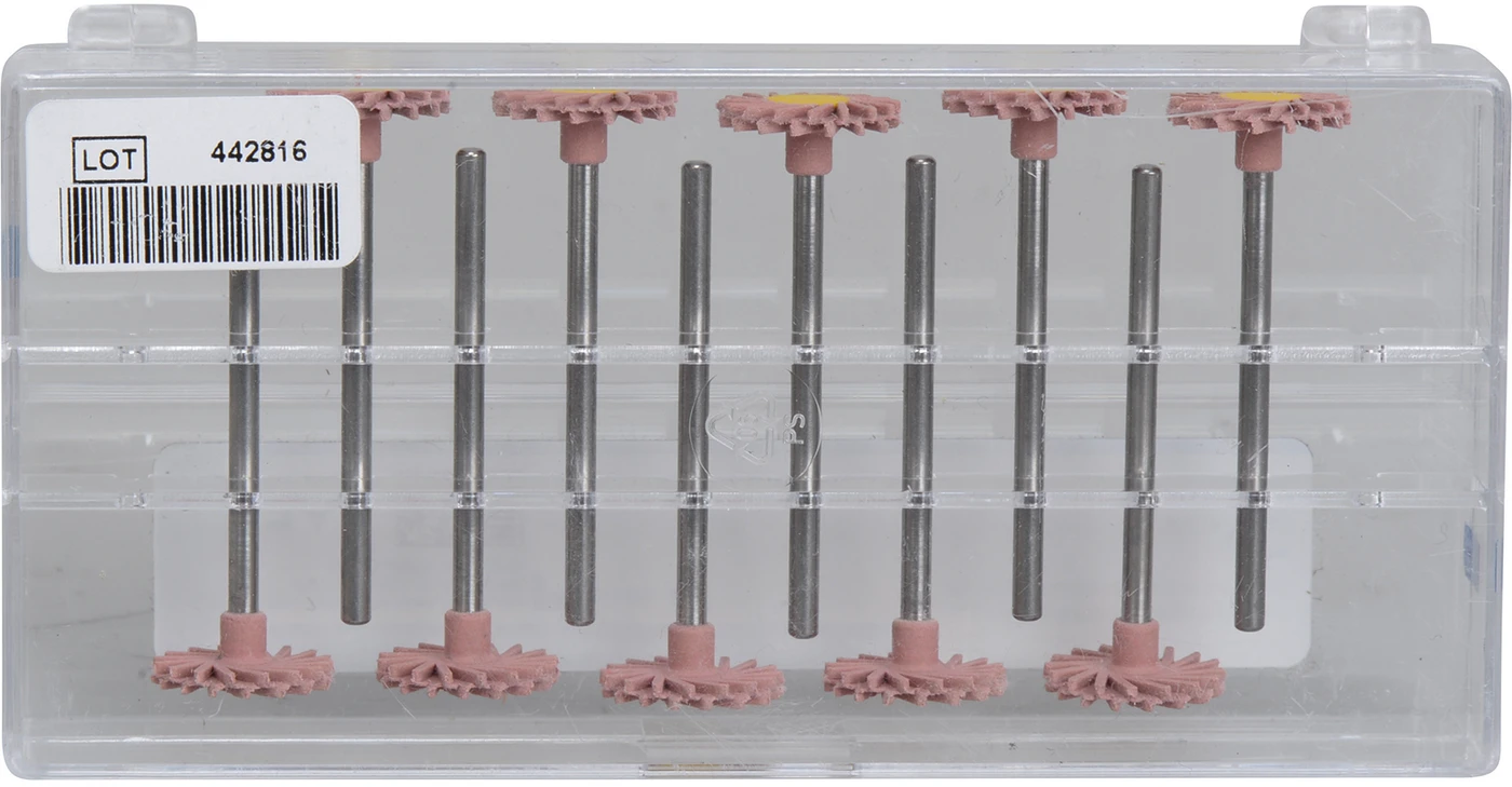 EVE DIAPOL® TWIST Packung 10 Stück rosa mittel, HP, Figur Twist, 14 x 1,6 mm