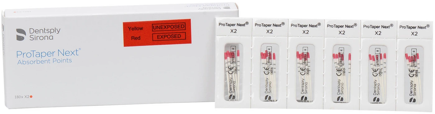 ProTaper Next® Papierspitzen Packung 180 Stück X2