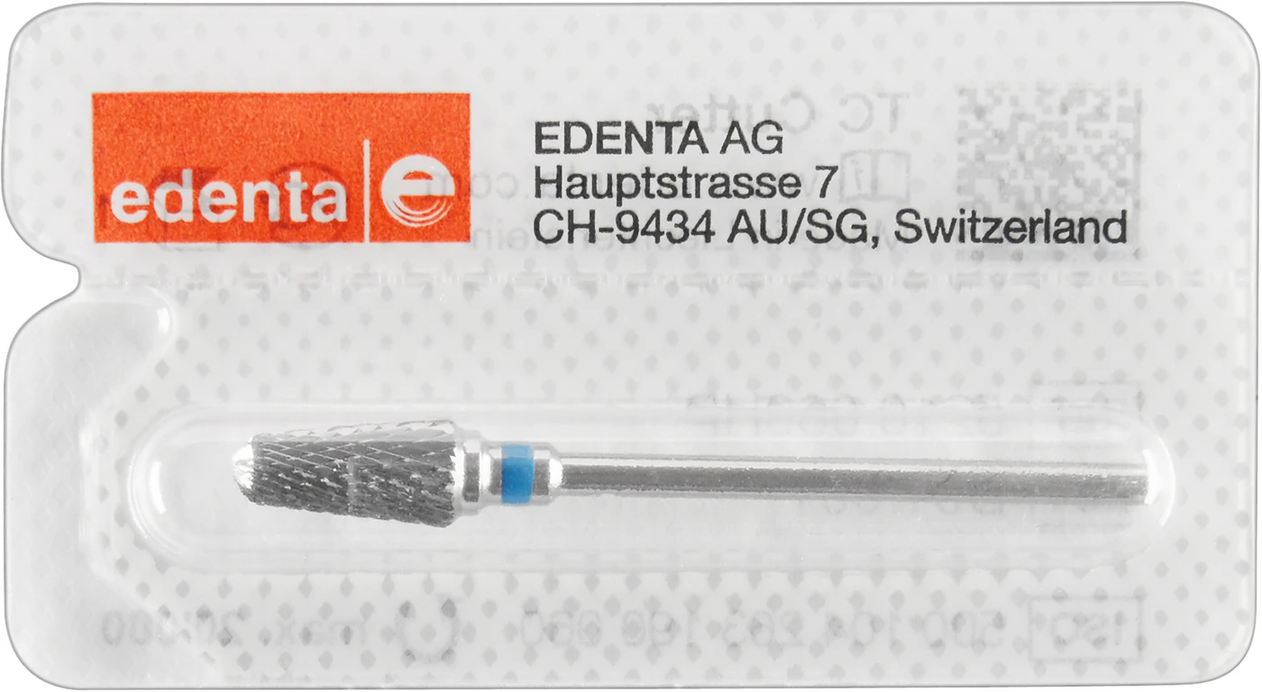 HM-Fräser Schliff 10 Stück Kreuzverzahnung, blau standard, HP, Figur 263, 12 mm, ISO 060