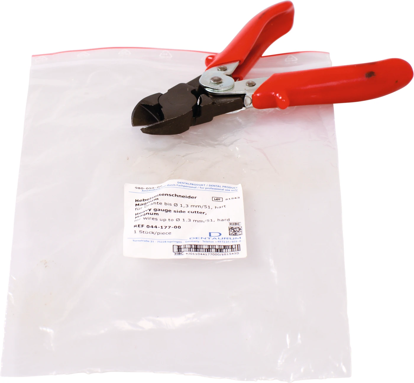 Seitenschneider Stück 044-177-00