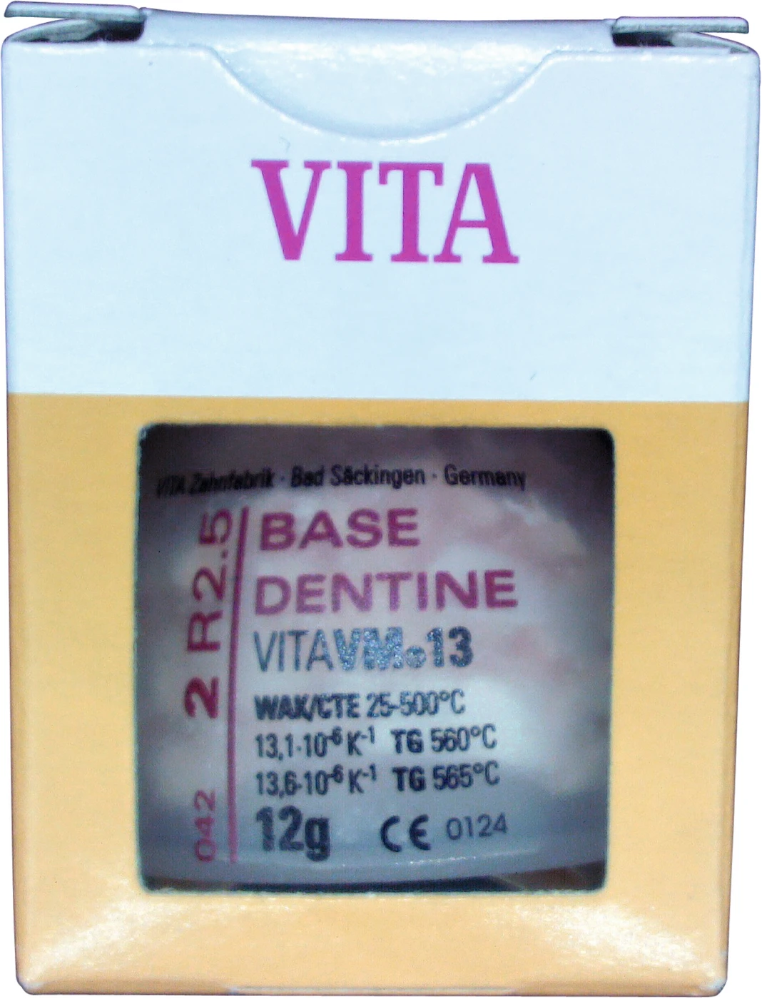 VITA VM® 13 3D-MASTER® Dose 12 g Pulver dentin 2R2.5