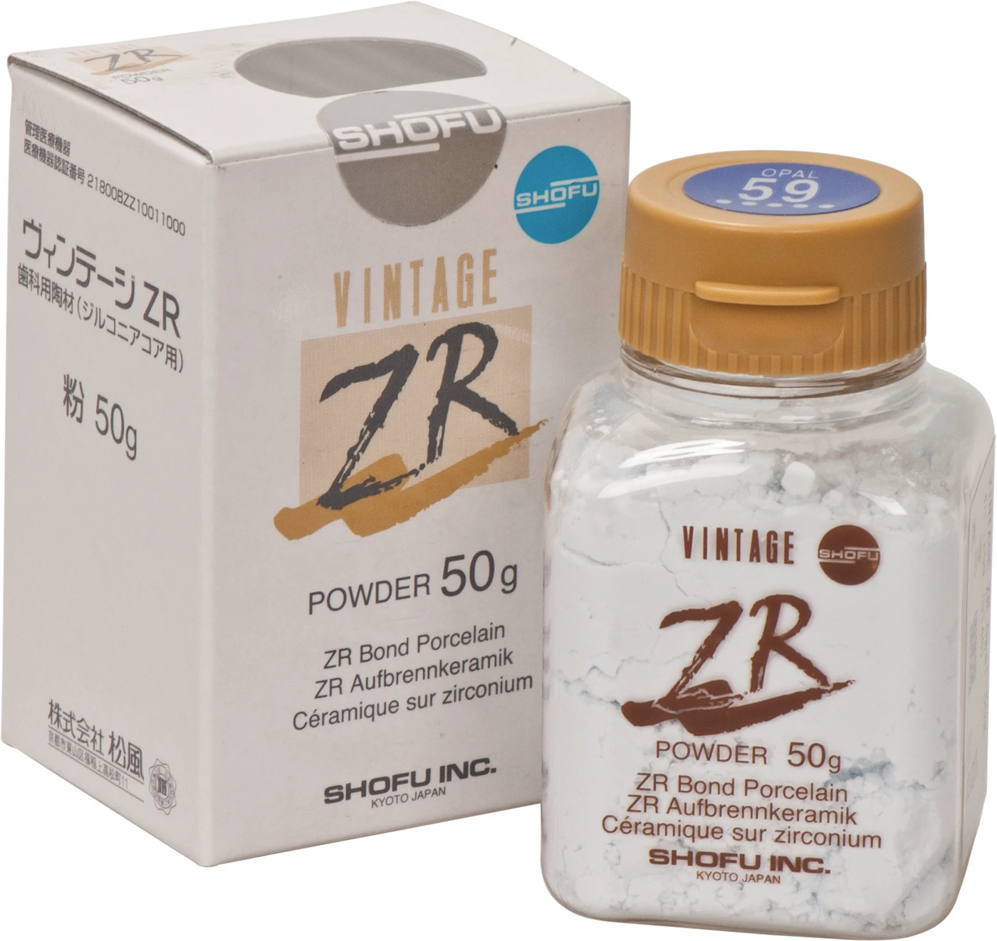 VINTAGE ZR Dose 50 g Pulver opal Nr. 59