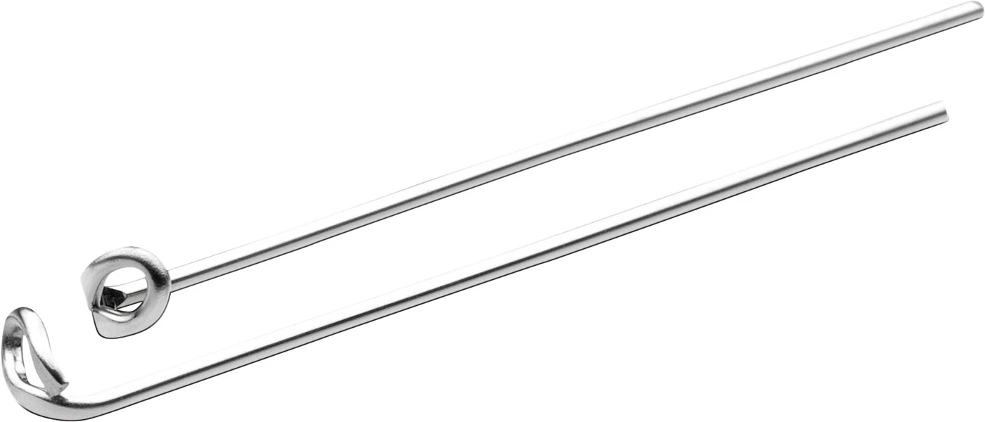 Ösenklammern Packung 100 Ösenklammern, Ø 0,7 mm