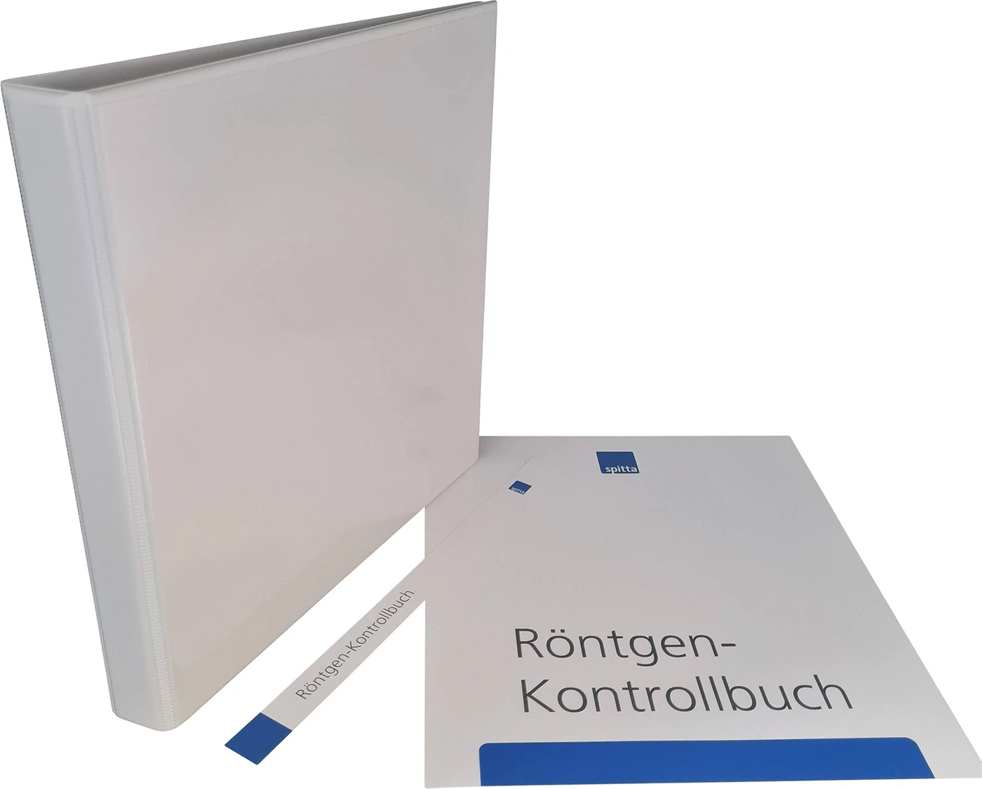 Kontrollbuch Set 1 Ringbuch neutral inklusive Einsteck Titel und Rücken