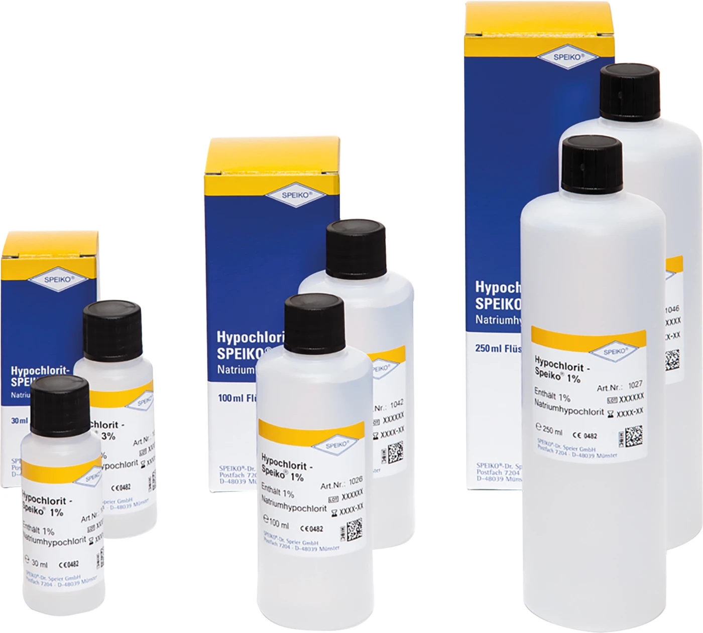 Hypochlorit-SPEIKO® 1% Packung 250ml Lösung mit Easy-Quick Entnahmesystem