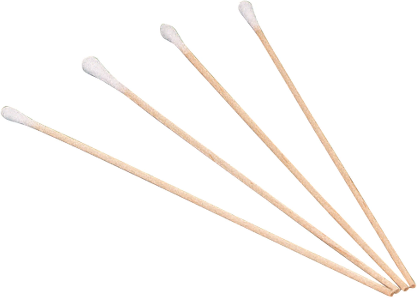 Wattestäbchen Beutel 100 Stück 15 cm, kleiner Kopf (9-10 mm)