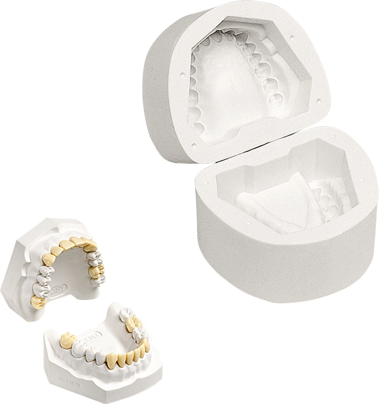 Gumminegativformen AG-3 G Stück für Modell AG-3