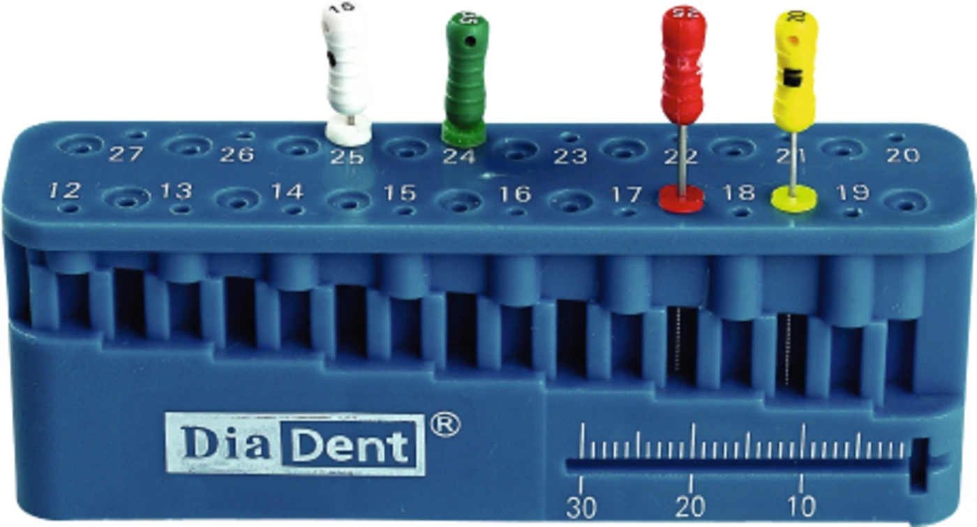 Endo-Messblock Stück blau
