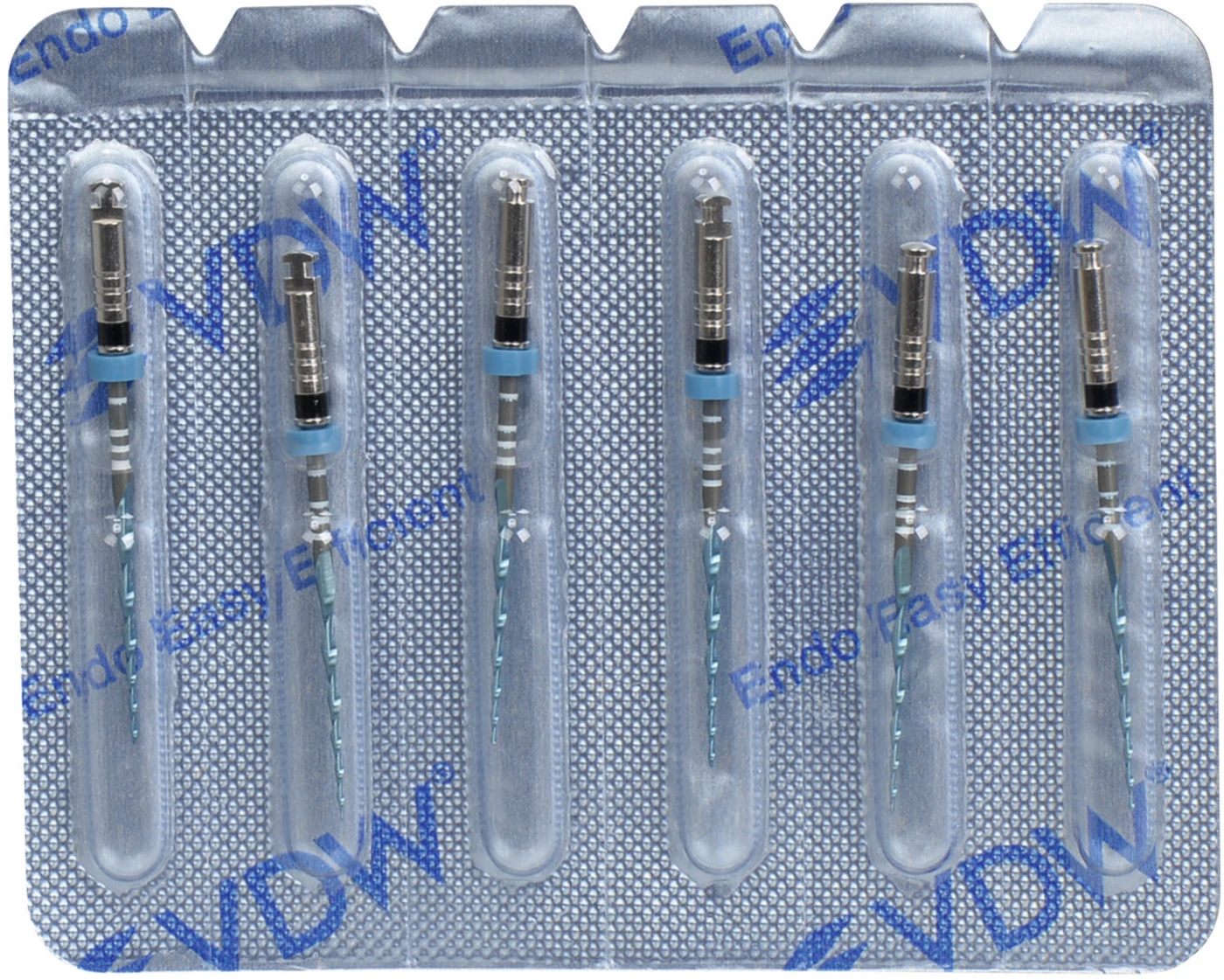 VDW.ROTATE™ NiTi Wurzelkanalfeilen Packung 6 Stück 25 mm, Taper.06 ISO 040