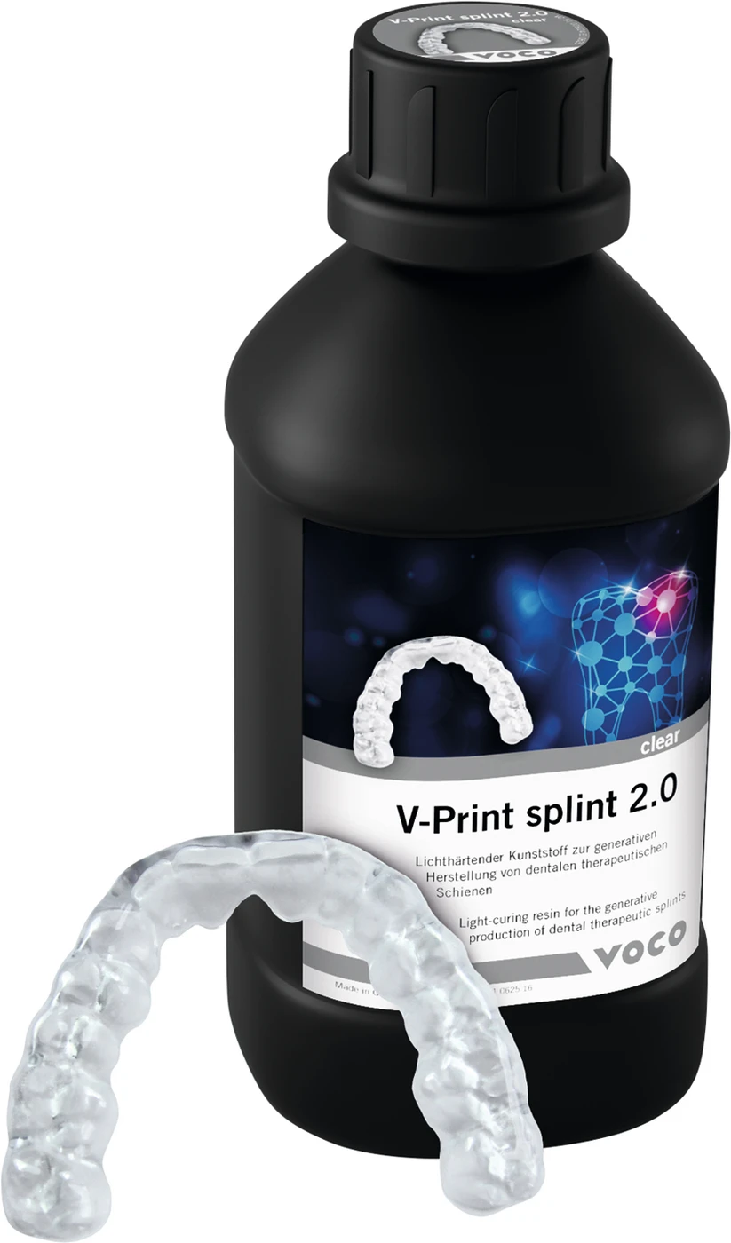 V-Print® splint 2.0 Flasche 1 kg clear