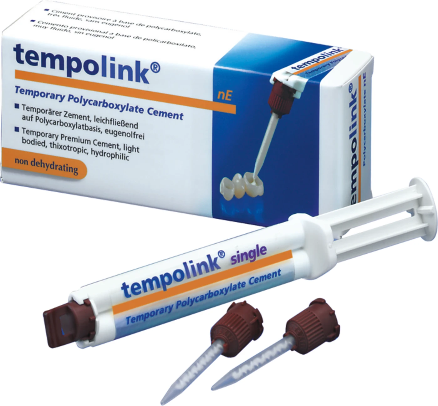 tempolink® clear Standardpackung 5 ml Kartusche transparent mini-mix, Zubehör