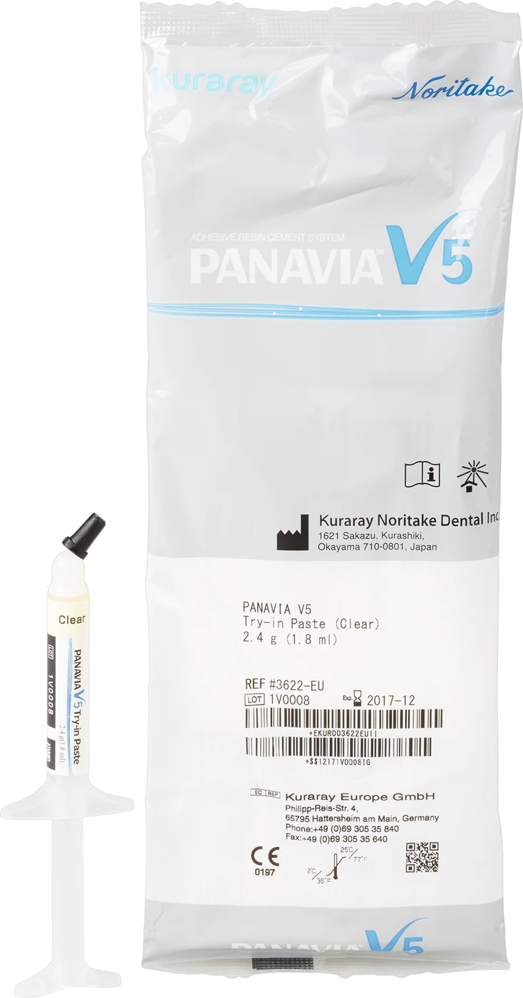 PANAVIA™ V5 Spritze 1,8 ml Try-in Paste clear