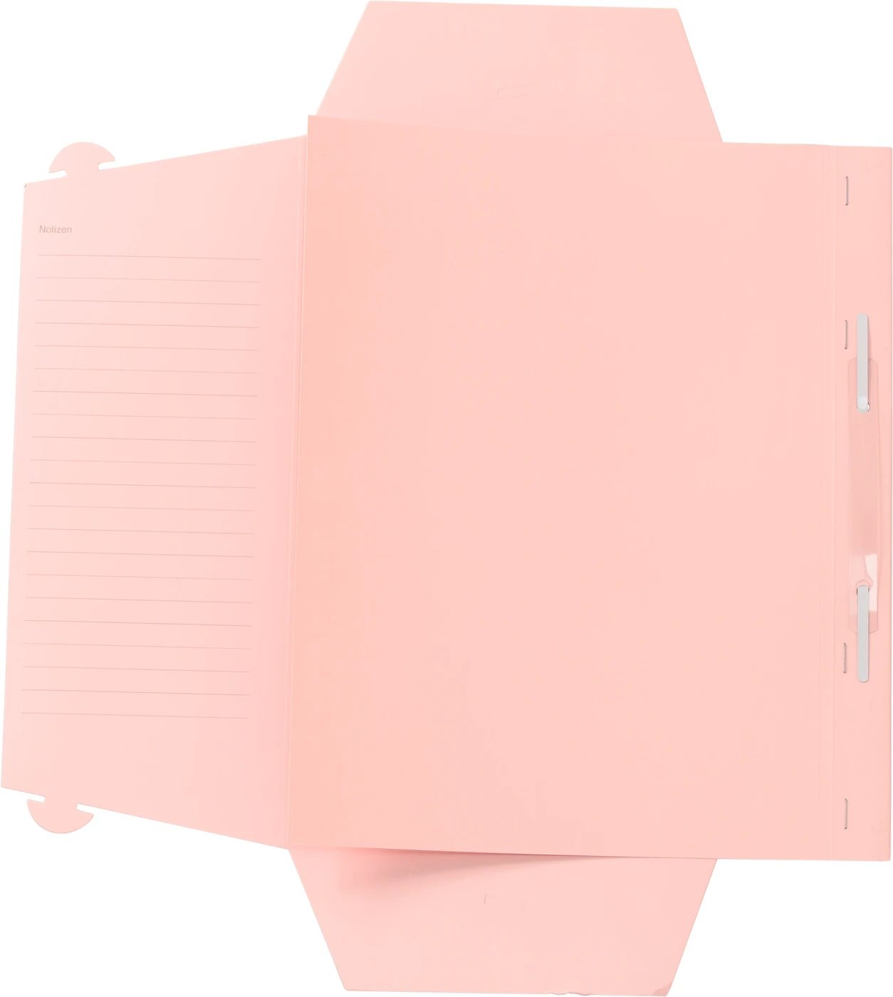 Karteimappe A4 Universal Packung 100 Stück rosa