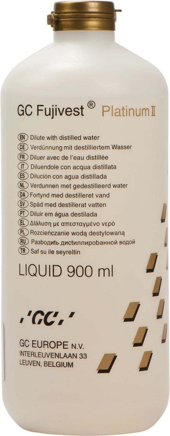 GC Fujivest® Platinum II Flasche 900 ml Liquid