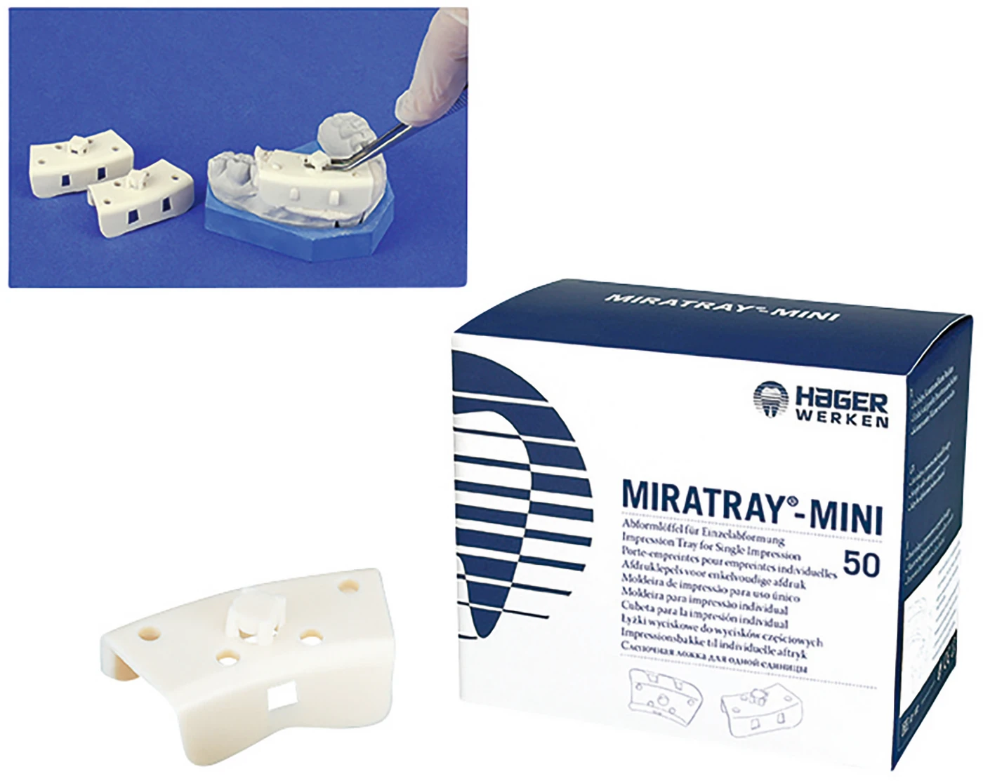 MIRATRAY®-MINI Packung 50 Stück