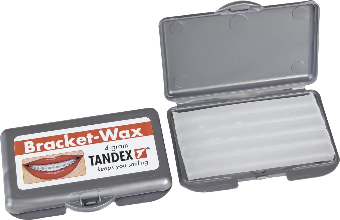 TANDEX BRACKET WAX Box Kit 4 g Wachs, 1 Interdentalbürste