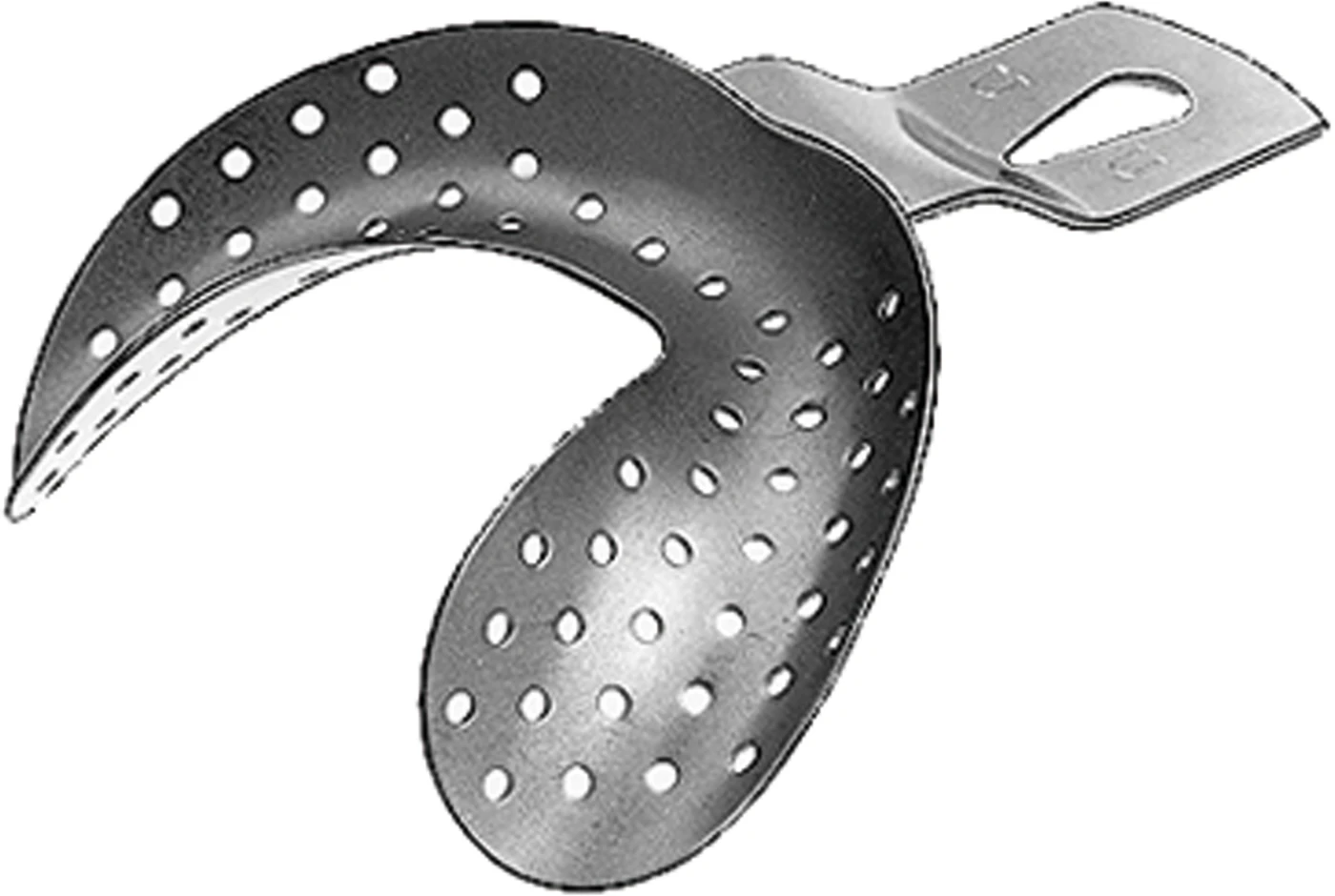 Abdrucklöffel nach Ehricke Stück UK Größe UU/1, perforiert