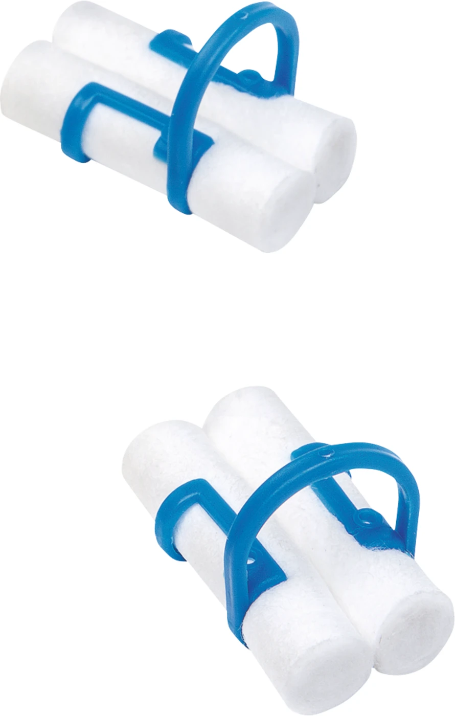 Cotton Clip Packung 100 Stück blau, Kunststoff