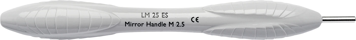 LM Spiegelgriff 25 (Simple Stem EU-Gewinde) Stück EU-Gewinde, grau, LM-ErgoSense® Griff