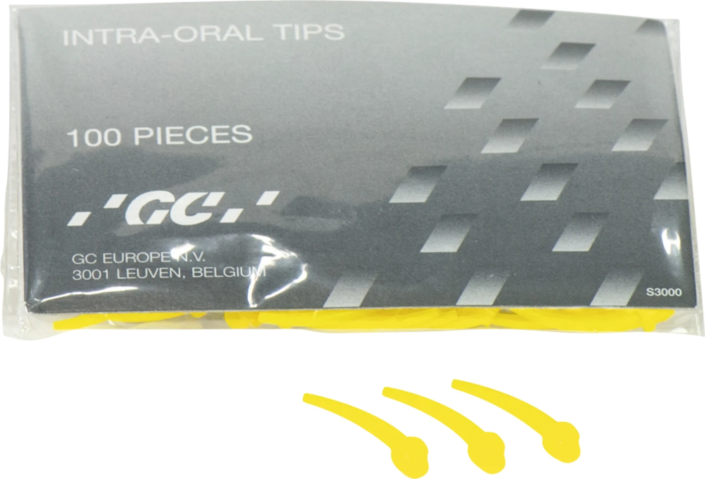 GC Intraoral Tips Packung 100 Stück gelb