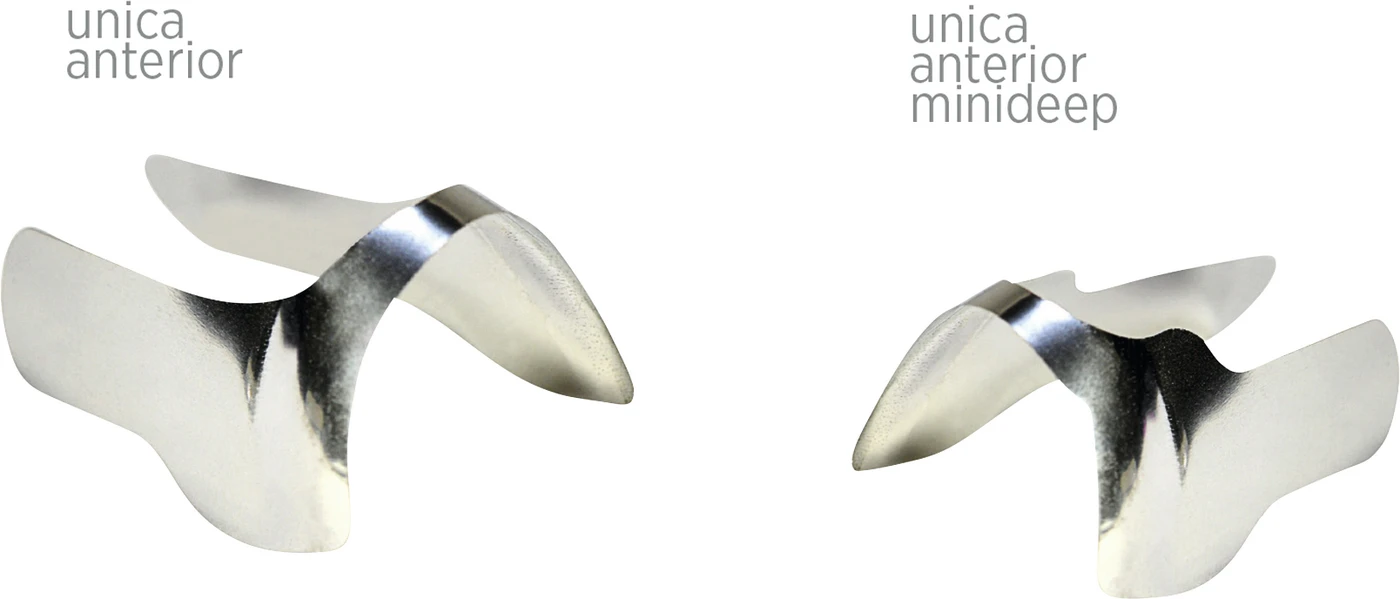 Unica Master Kit Kit 124 Unica (12 minideep, 12 anterior, 50 Proximal, 50 Proximal deep), 100 myWedges