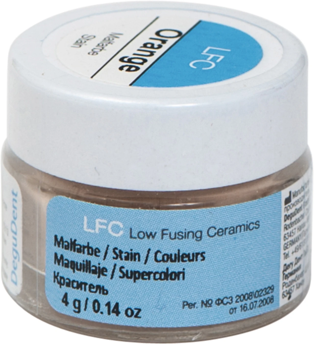 Ducera LFC Malfarbe Packung 4 g 03 orange