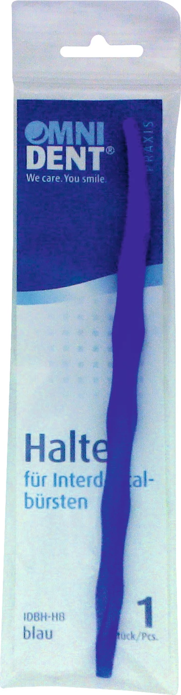 Halter für Interdentalbürsten Stück blau