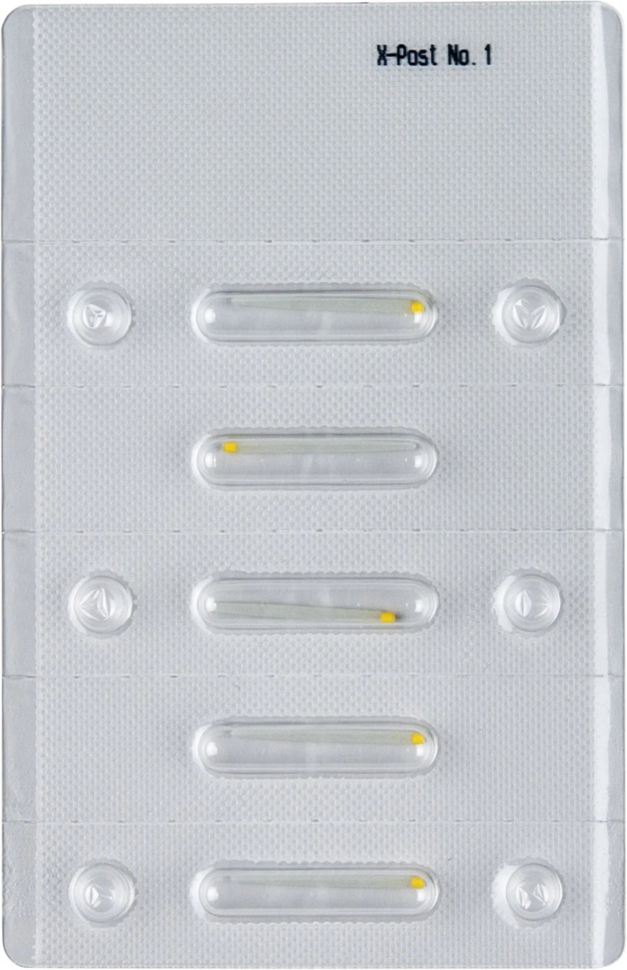 x•post™ Packung 5 Stück gelb, Nr. 1