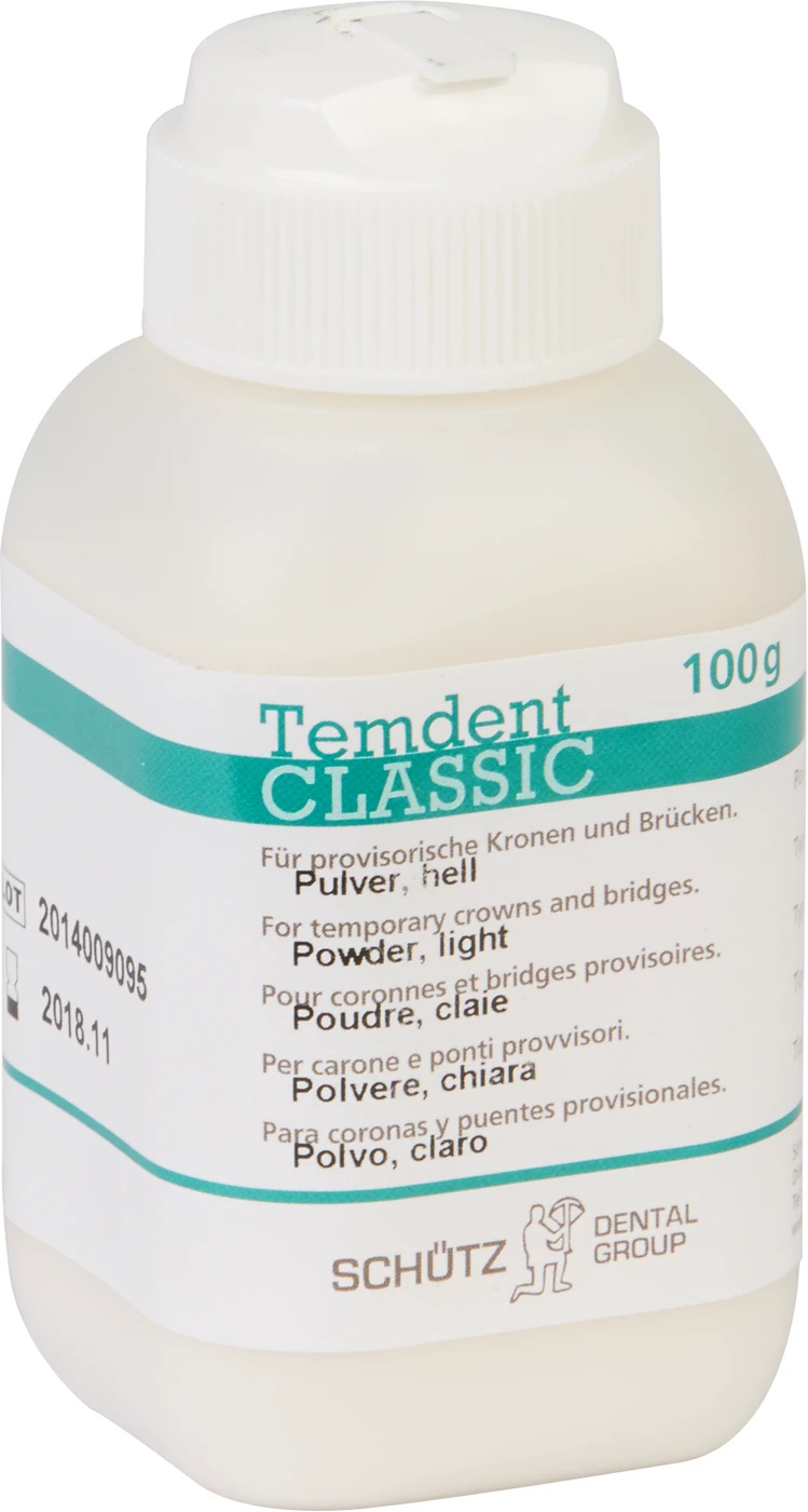 Temdent® CLASSIC Dose 100 g Pulver hell