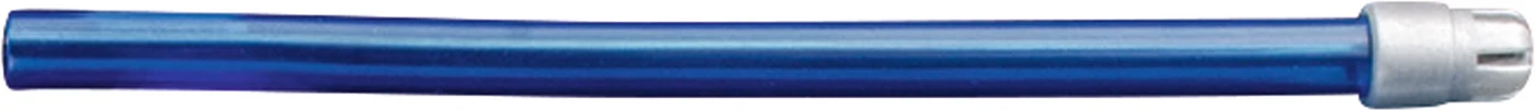 Monoart® Speichelsauger Packung 1.000 Stück blau, 12,5 cm, Kappe silber lose