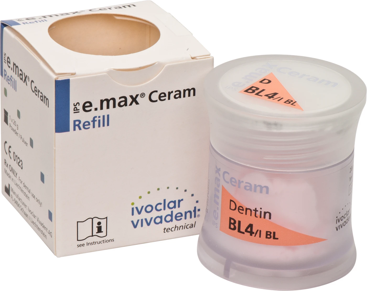 IPS e.max® Ceram Dose 20 g Pulver dentin BL4