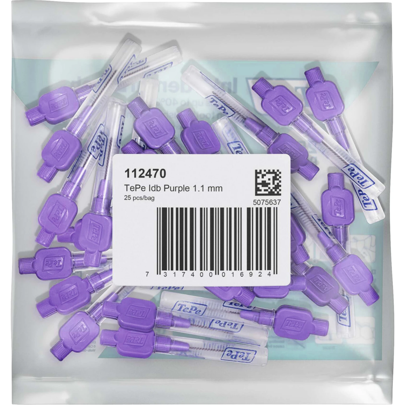 TePe® Interdentalbürsten Original Packung 25 Stück lila, Ø 1,1 mm