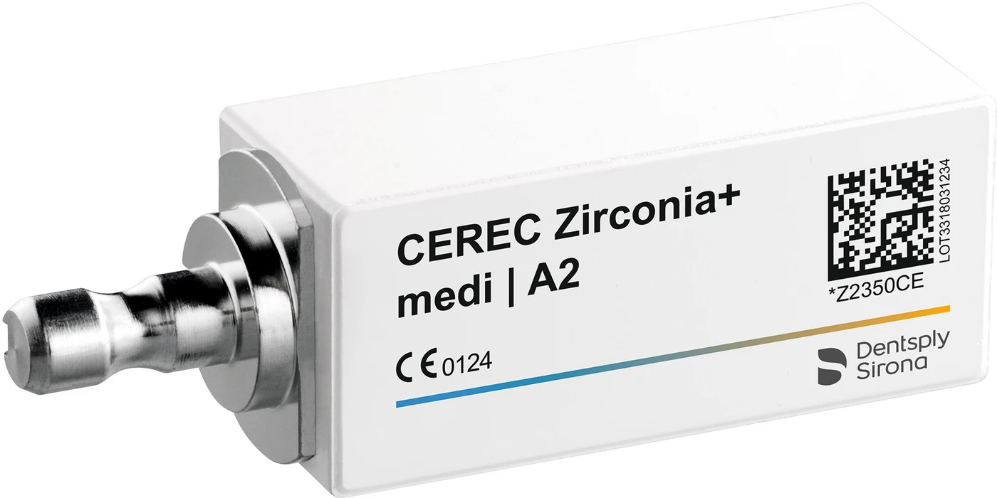 CEREC Zirconia+ Packung 3 Stück medi A2