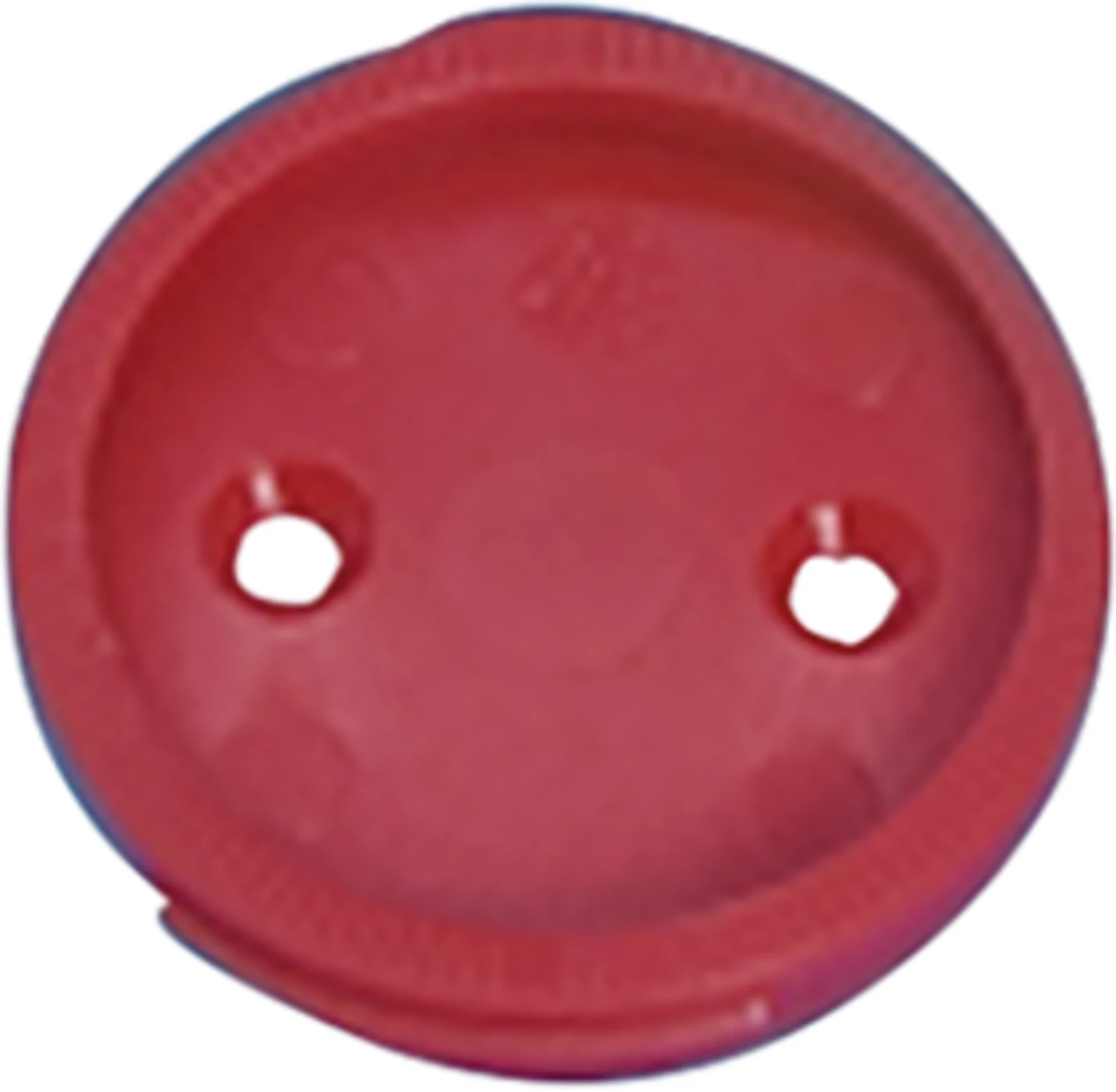 Multi-Safe Klebeadapter Packung 10 Stück flach, rot, Ø 54 mm