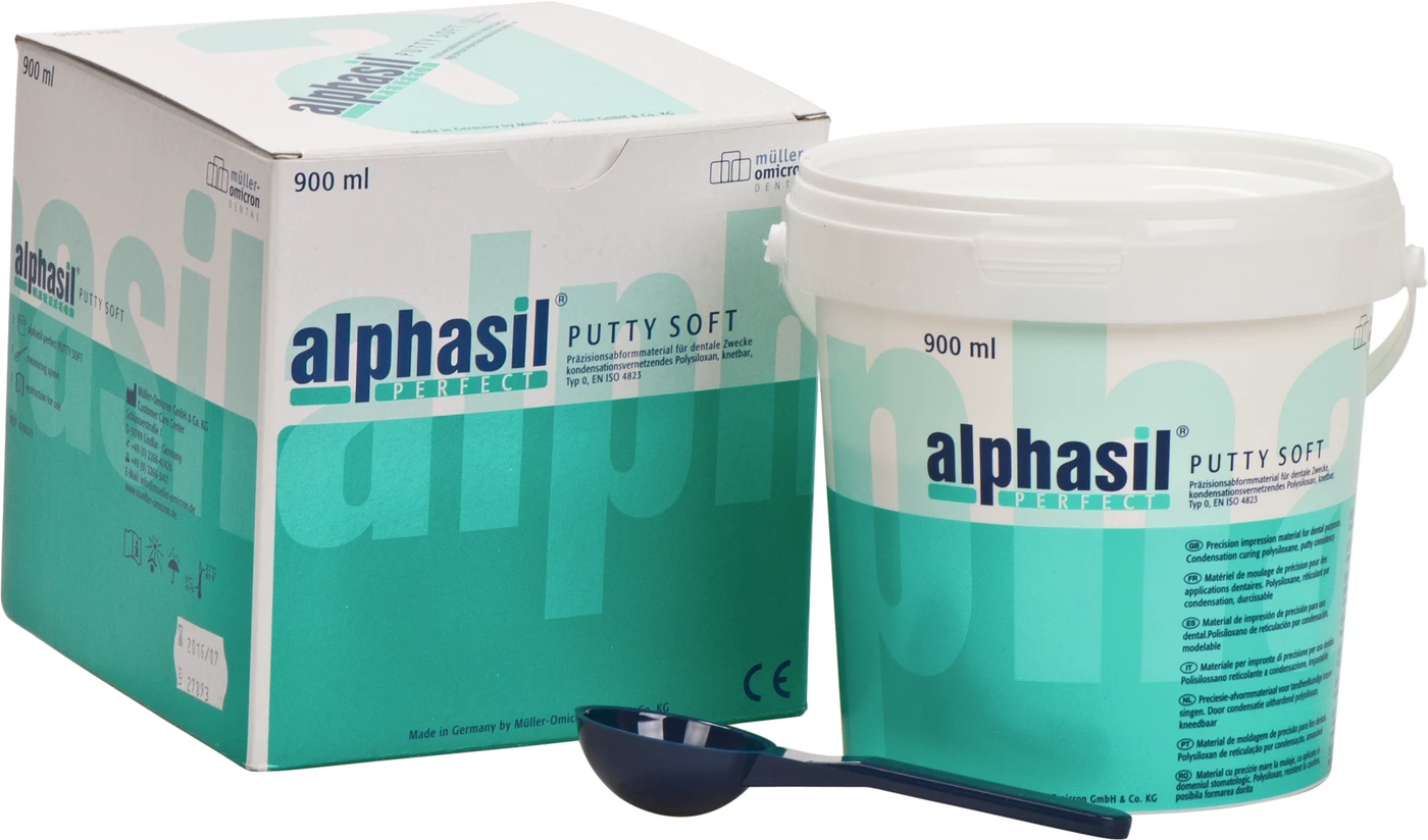 alphasil® PERFECT Dose 900 ml PUTTY SOFT, weiß