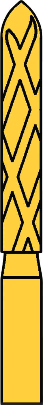 Cool Diamanten CD72 Packung 6 Stück mittel, FG, 10 mm, ISO 016