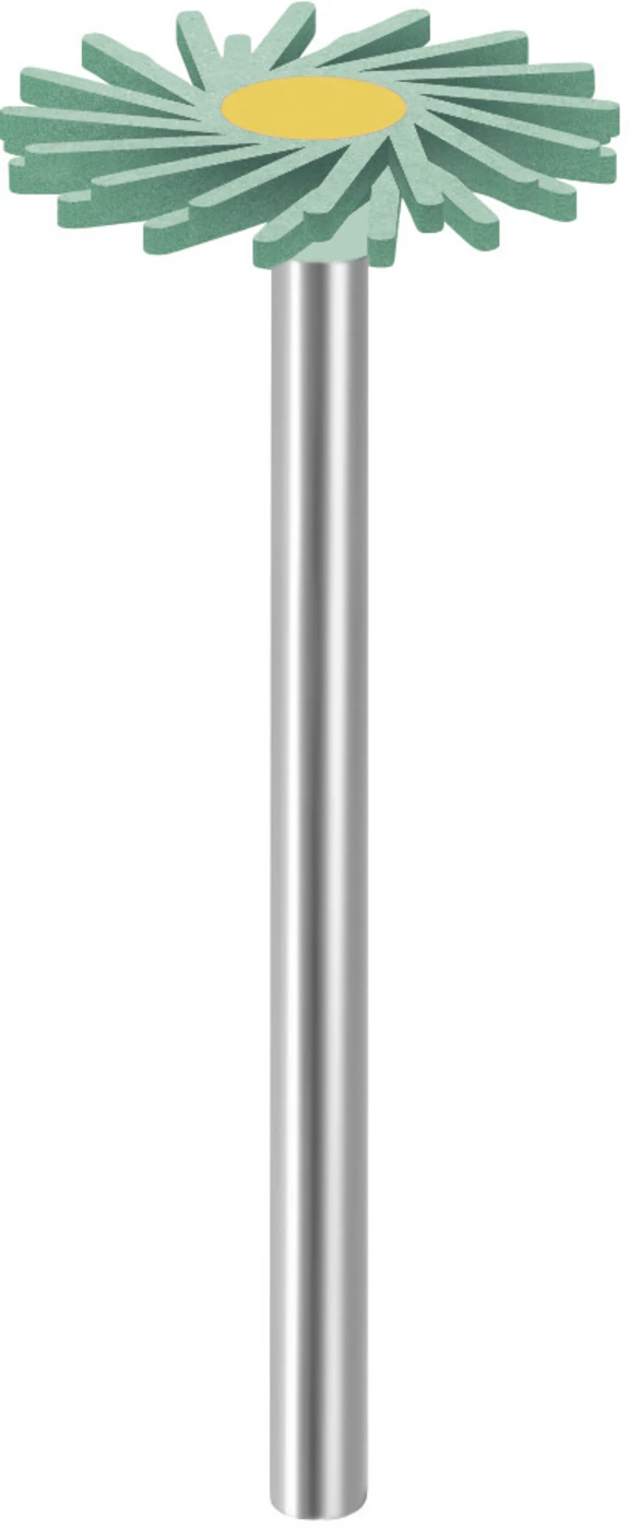 EVE DIACERA TWIST Set 6 Stück (3 x grün, 3 x orange) HP, Ø 14 mm / 17 mm