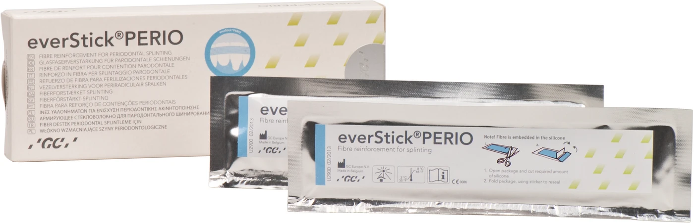 GC everStick®PERIO Refill Packung Glasfaserverstärkung mit ca. 2.000 Fasern, 2 x 12 cm