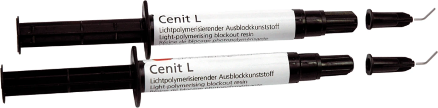 Cenit L Packung 4 x 2,5 g Applikationsspritze, 8 Dosierspitzen