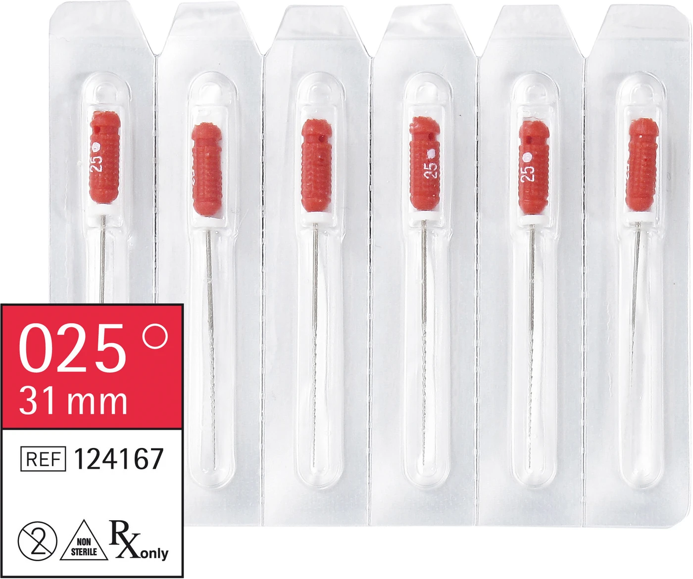 smart Hedstroemfeilen Packung 6 Stück 31 mm ISO 025
