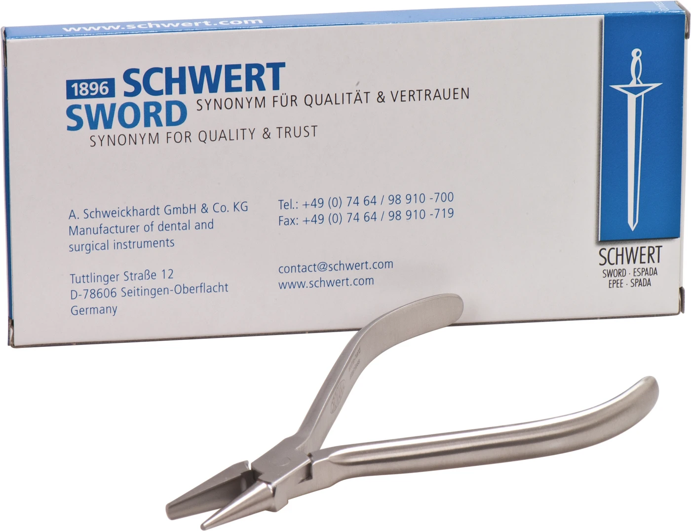 Hohlkehlzangen nach Crovana Stück 125 mm, 5143