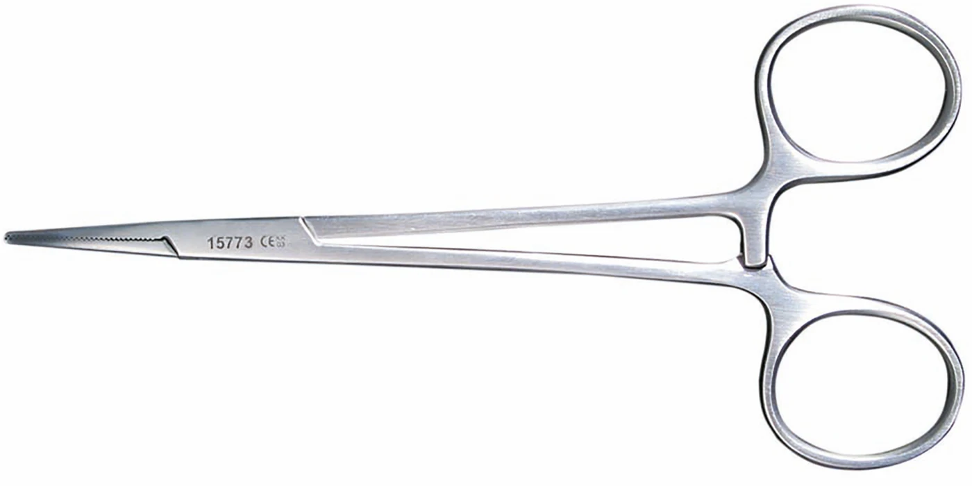 Arterienklemmen Stück 15773, 12,5 cm, gerade