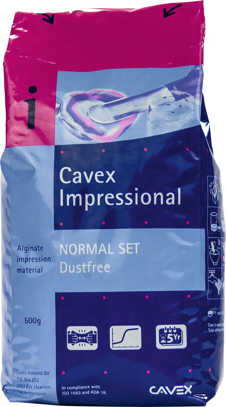 CAVEX Impressional Beutel 500 g Normal Set spearmint, blue