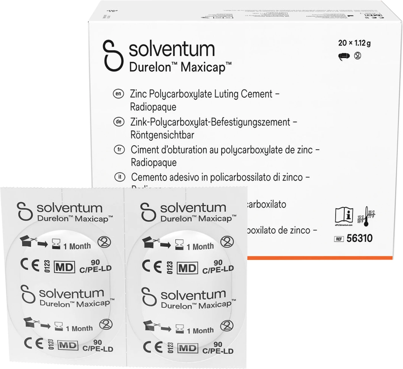 Solventum™ Durelon™ Maxicap™ Packung 20 Kapseln