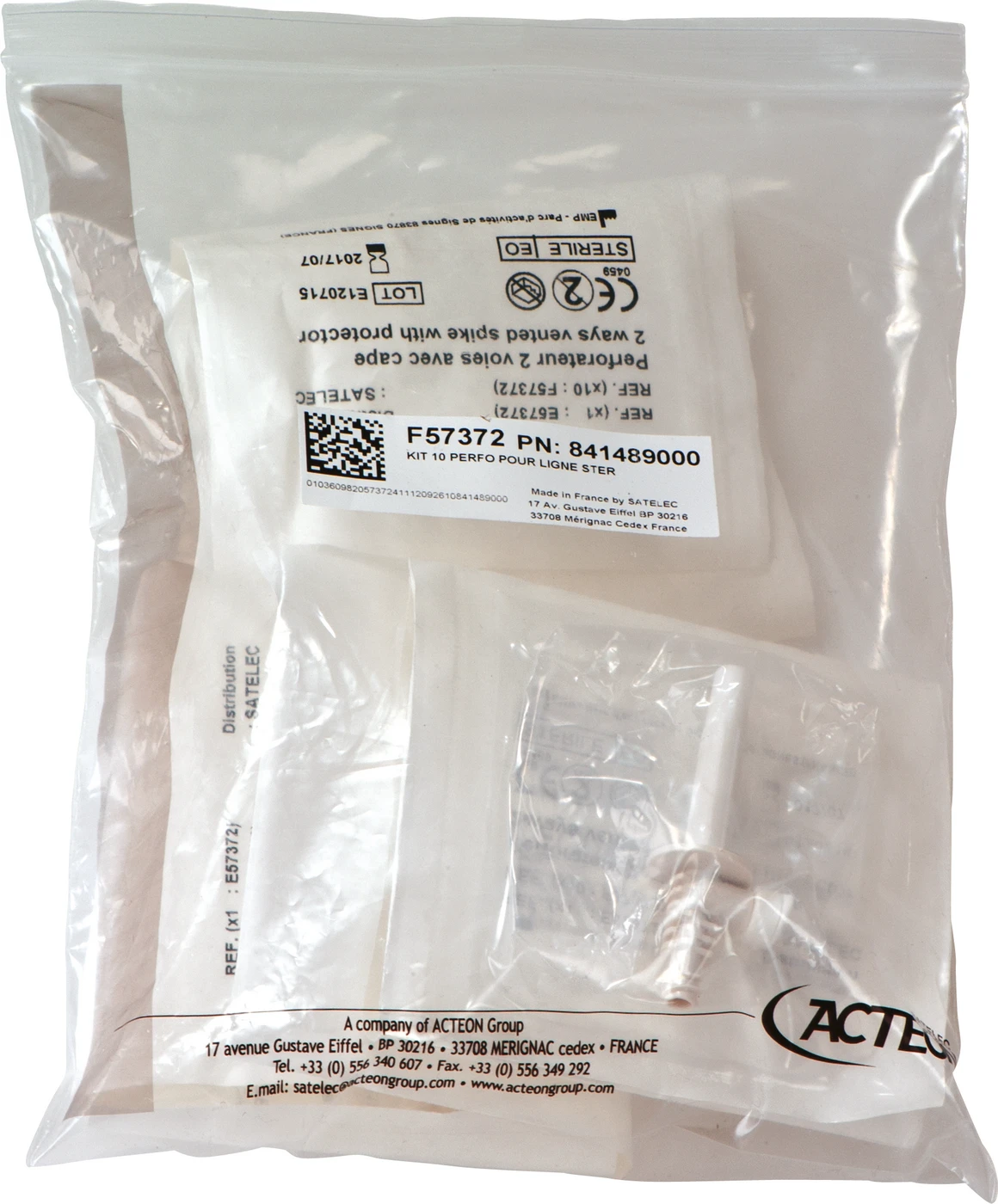 Autoklavierbare Sterillinie Packung 10 Infusionzlanzetten, zum Einmalgebrauch