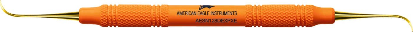 Scalers XP® SQUARED Stück orange, Nebraska N128, anterior, zweiendig, Kunststoffgriff