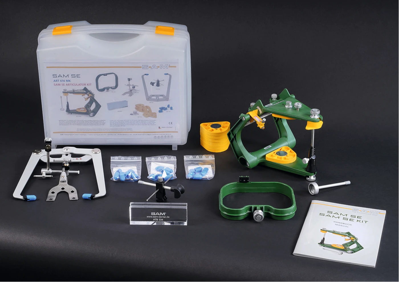 Artikulator SAM® SE Kit NT für MPS-Magnetmontageplatten-System