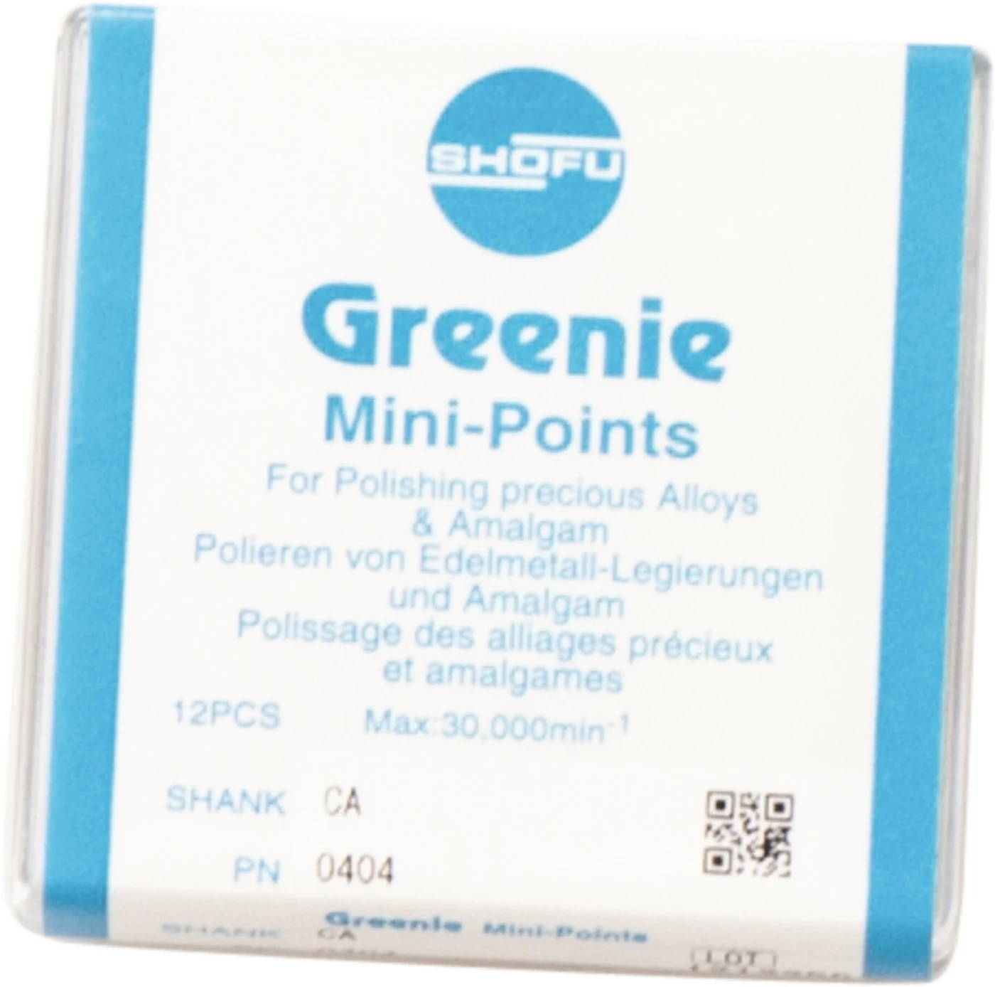 Silikonpolierer Packung 12 Stück grün, RA, Figur Minispitze, ISO 030